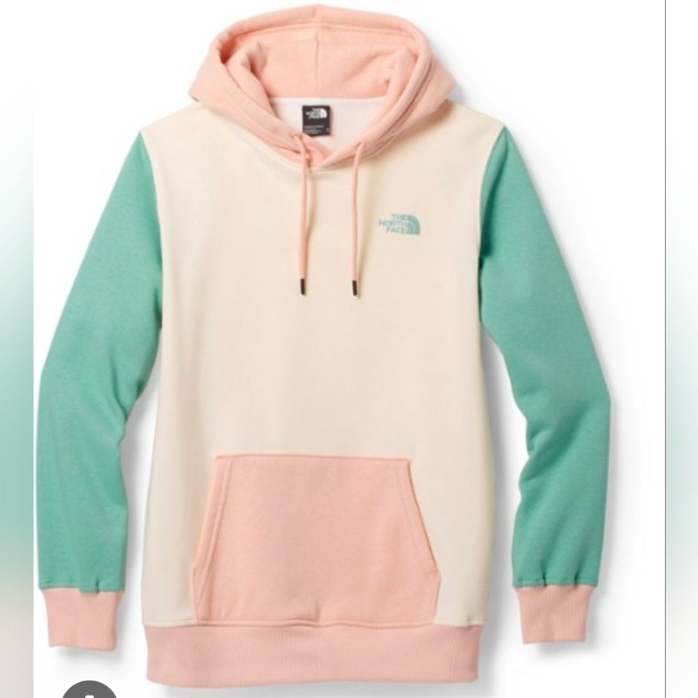 The North Face Colorblock Pullover Pastel Size Large
